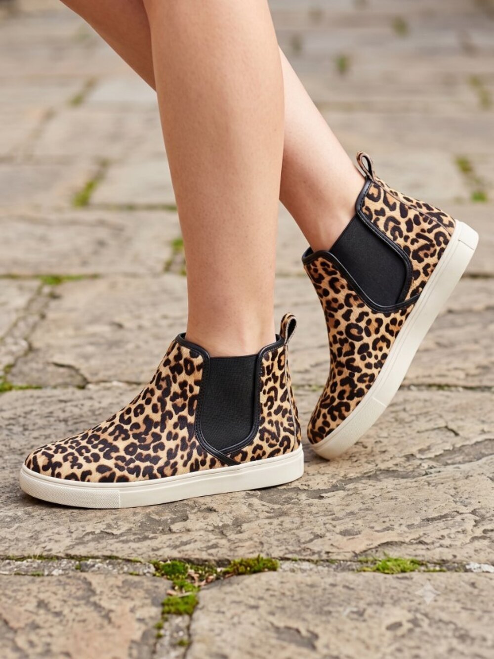 Steve Madden Elvinn Leopard Sneakers